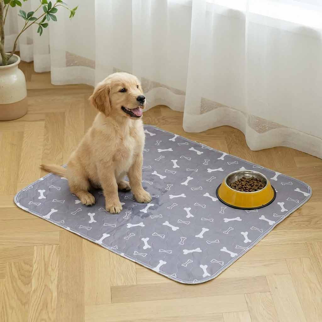 Tapis hygiénique, absorbant et lavable
